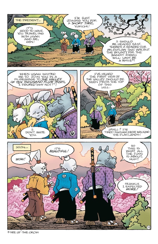 Aperçu du contenu 4_Usagi Yojimbo Volume 41: Ten Thousand Plums