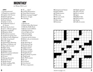 Sample content_Vacation Crosswords