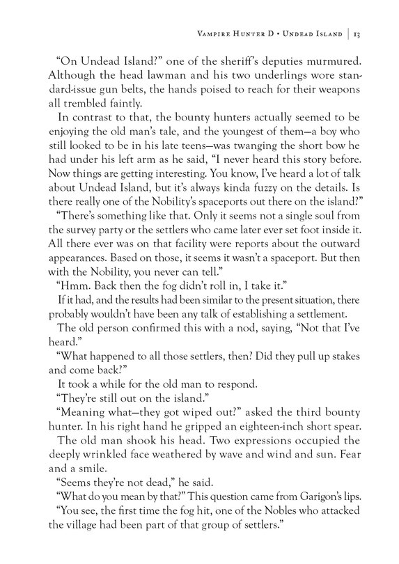 Sample content 5_Vampire Hunter D Omnibus: Book Nine