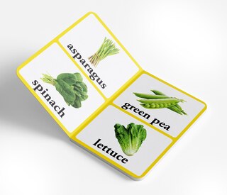 Aper&ccedil;u du contenu_Vegetables - Early Learning Board Book With Large Font : Big Board Books Series