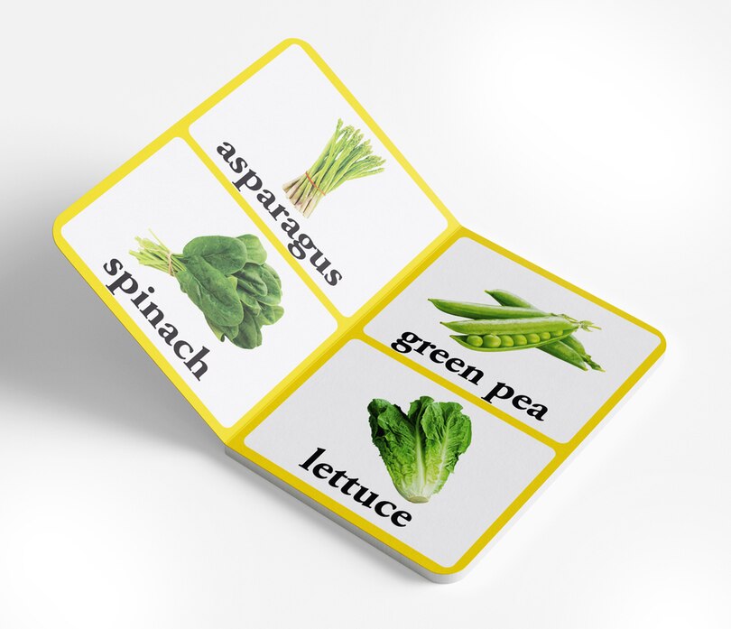 Aper&ccedil;u du contenu_Vegetables - Early Learning Board Book With Large Font : Big Board Books Series