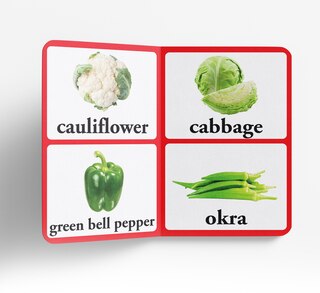 Aper&ccedil;u du contenu 2_Vegetables - Early Learning Board Book With Large Font : Big Board Books Series
