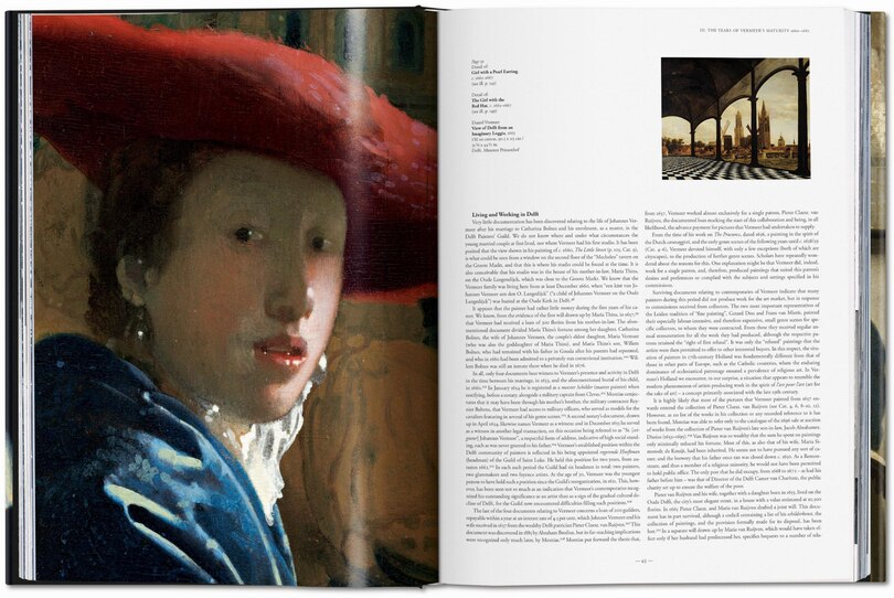 Aper&ccedil;u du contenu_Vermeer. L'&oelig;uvre complet. 45th Ed.