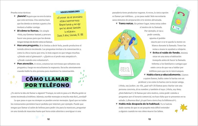 Sample content 2_Vida social: guía de supervivencia (Rebel Girls Social Situation Survival Guide)