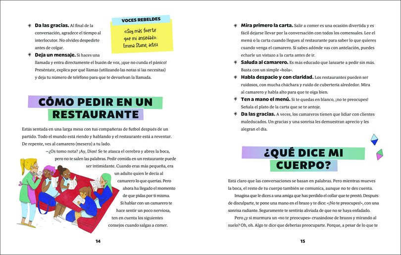 Sample content 3_Vida social: guía de supervivencia (Rebel Girls Social Situation Survival Guide)