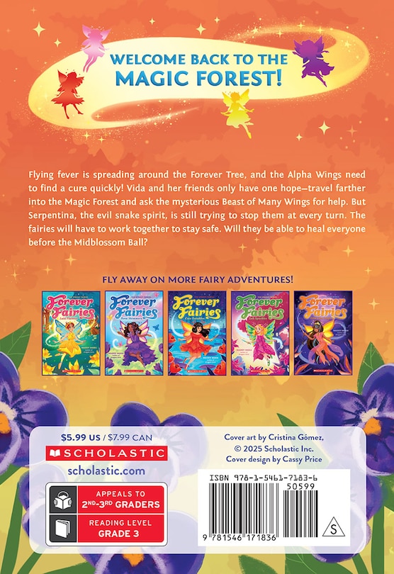 Back cover_Vida Takes Charge (Forever Fairies #6)