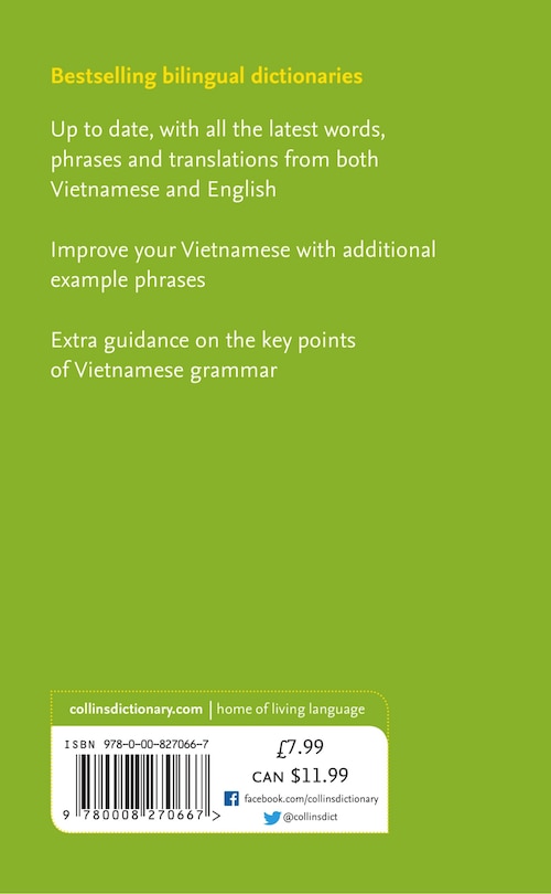 Back cover_Vietnamese Essential Dictionary