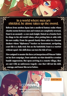 Back cover_Virgin Knight: I Became the Frontier Lord in a World Ruled by Women (Light Novel) Vol. 1