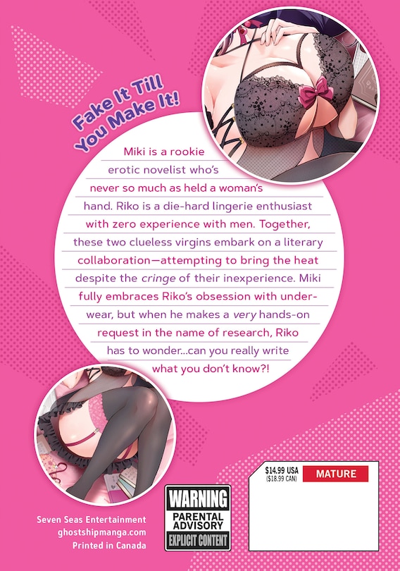 Back cover_Virgin Ventures: The Hilarious Hijinks of Erotic Amateurs Vol. 1