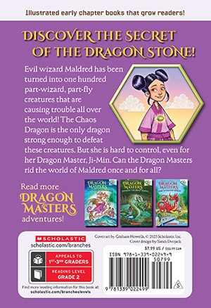 Back cover_Vortex of the Chaos Dragon: A Branches Book (Dragon Masters #30)