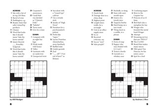Sample content 3_Vox Many Mini Crosswords
