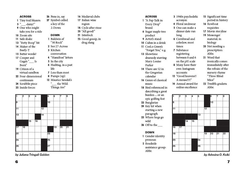 Aperçu du contenu 3_Vox Mega Book of Mini Crosswords