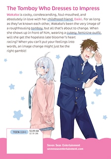 Couverture arri&egrave;re_Wakaba Won't Give Up! Vol. 1