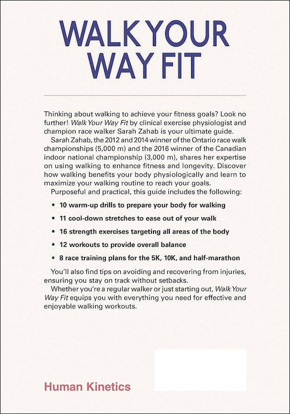 Back cover_Walk Your Way Fit