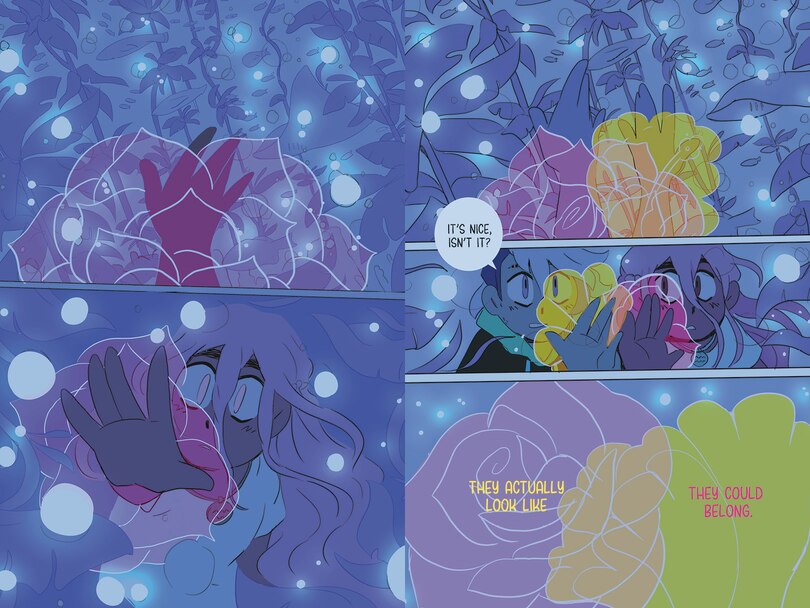 Sample content 3_Wallflower: A Graphic Novel