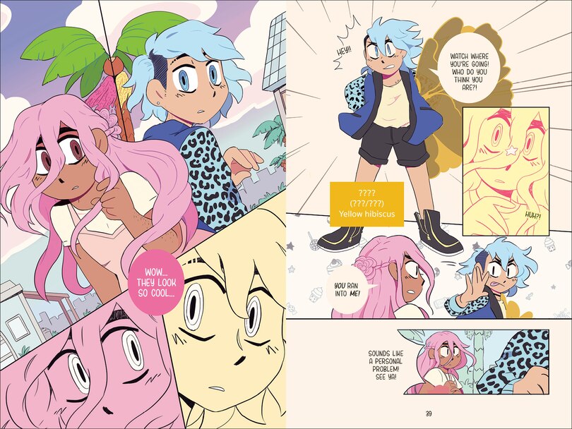 Sample content 5_Wallflower: A Graphic Novel