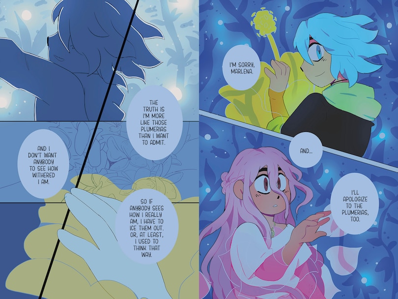 Aperçu du contenu 2_Wallflower: A Graphic Novel