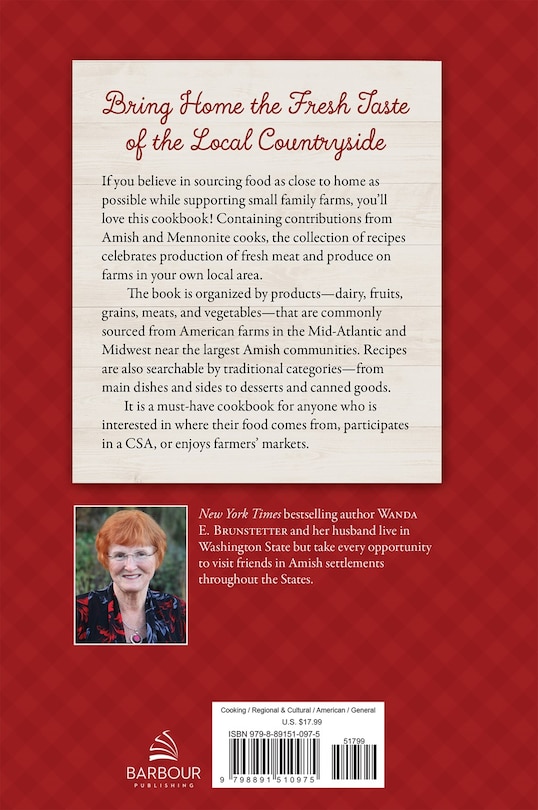 Couverture arrière_Wanda E. Brunstetter's Amish Friends Farm-to-Table Cookbook