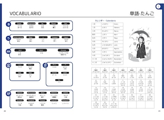Sample content 4_Watashi No Nihongo. Aprende japonés de forma divertida, ordenada y muy aesthetic. Orientado a conseguir el nivel Noken 5 / Japanese for Spanish Speakers