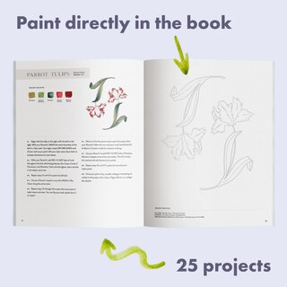 Aper&ccedil;u du contenu 4_Watercolor Workbook: Caf&eacute; in Bloom