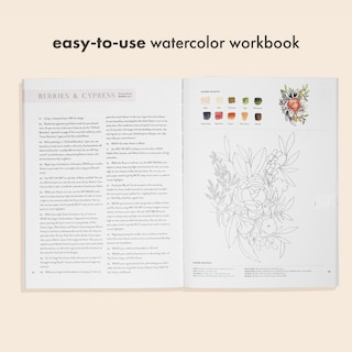 Aperçu du contenu_Watercolor Workbook