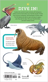 Back cover_Watery World of Tattoo Ocean Animals
