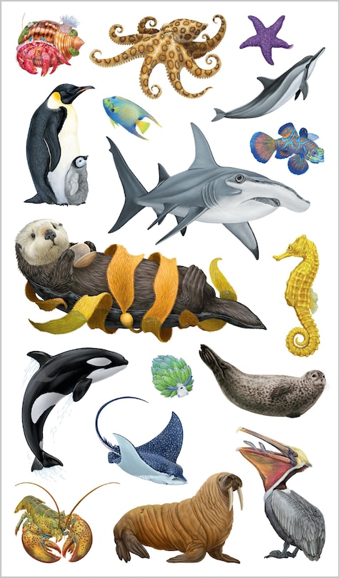 Sample content 2_Watery World of Tattoo Ocean Animals