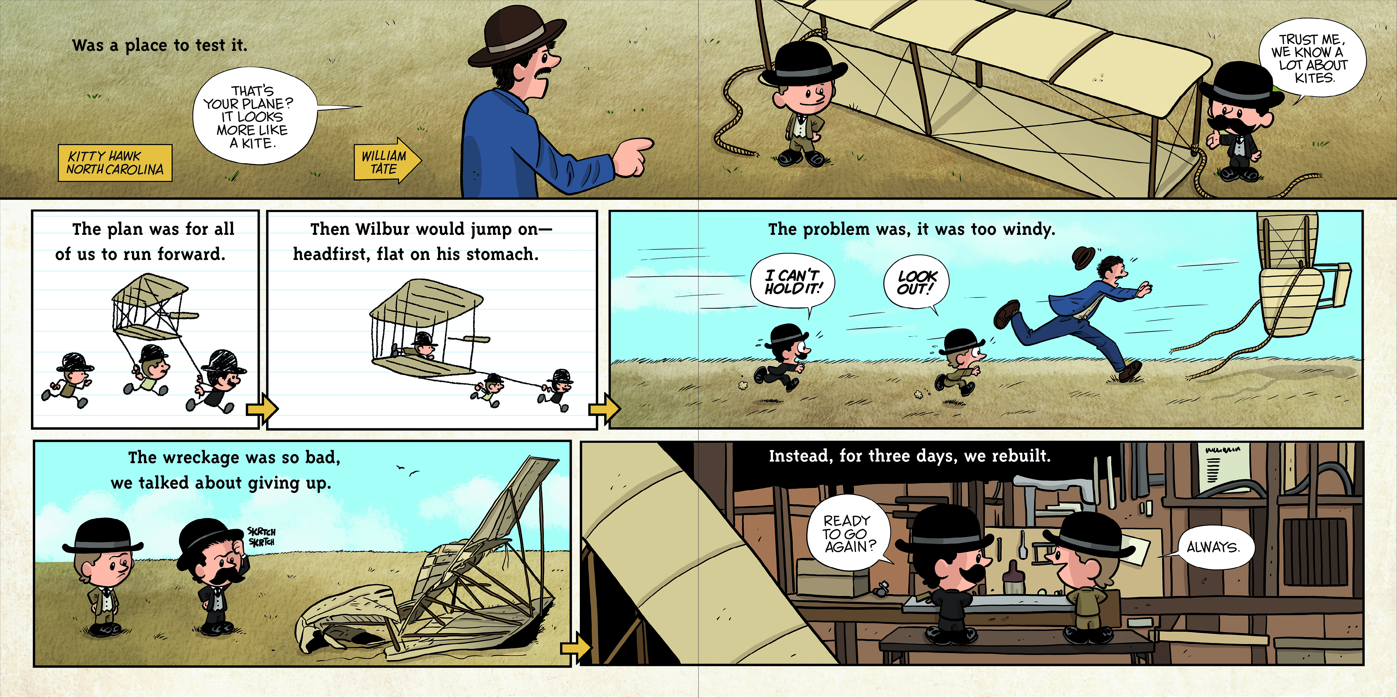 Aper&ccedil;u du contenu 3_We are the Wright Brothers