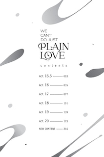 Aper&ccedil;u du contenu 4_We Can't Do Just Plain Love, Volume 4