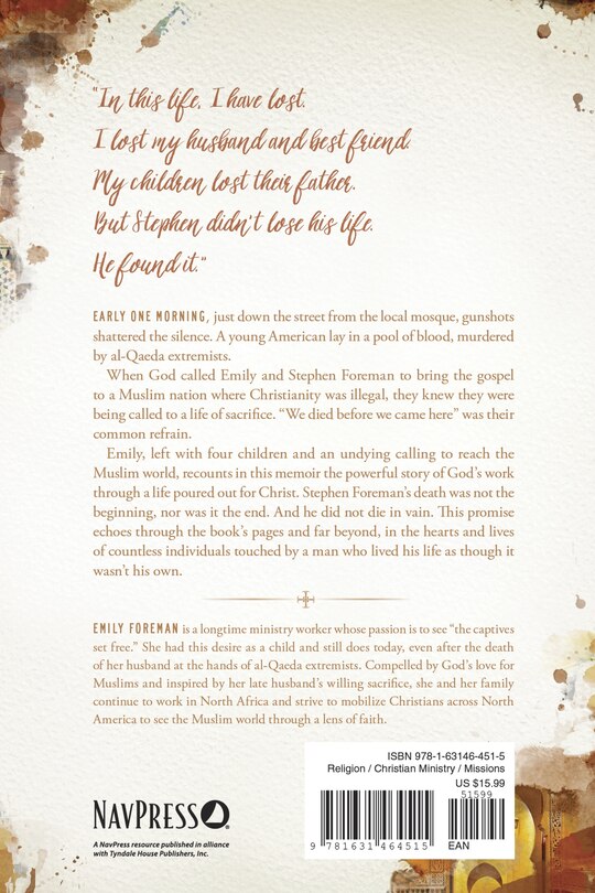 Back cover_We Died Before We Came Here
