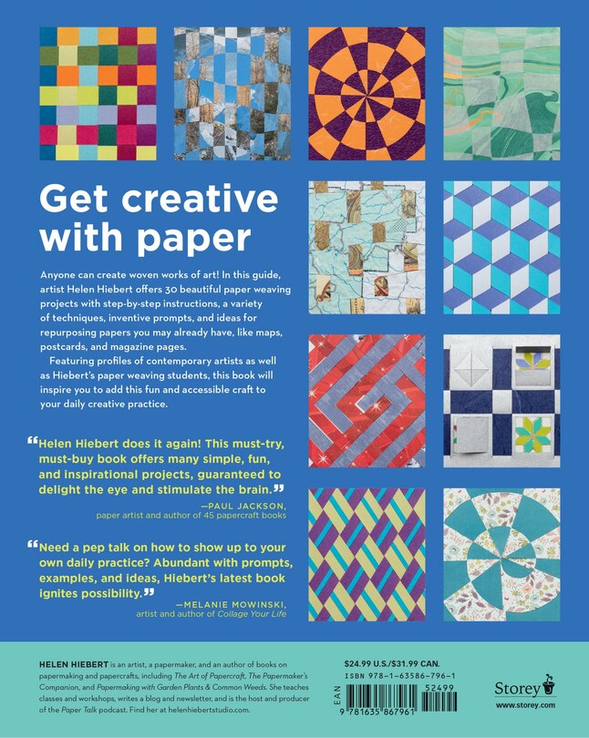 Back cover_Weaving with Paper