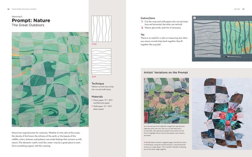 Sample content 4_Weaving with Paper