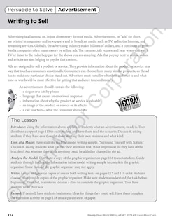 Sample content 2_Weekly Real-World Writing, Grade 3 - 4 Teacher Resource
