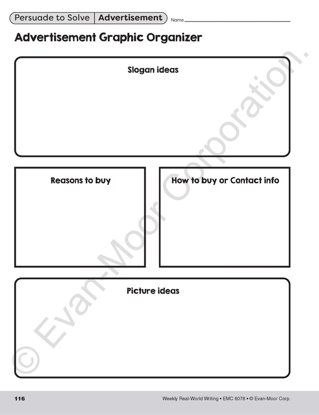 Sample content 4_Weekly Real-World Writing, Grade 3 - 4 Teacher Resource
