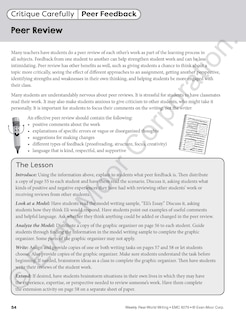 Sample content 2_Weekly Real-World Writing, Grade 5 - 6 Teacher Resource