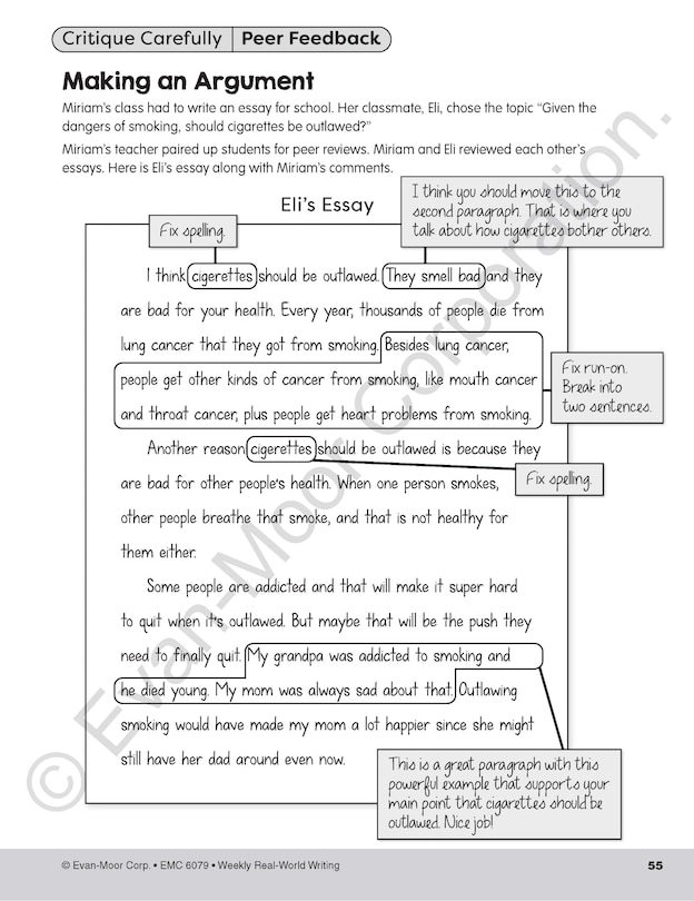Sample content 3_Weekly Real-World Writing, Grade 5 - 6 Teacher Resource