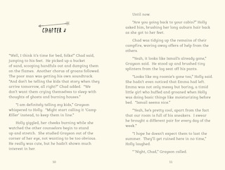 Sample content_Welcome to Camp Killer