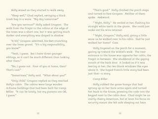 Sample content 2_Welcome to Camp Killer