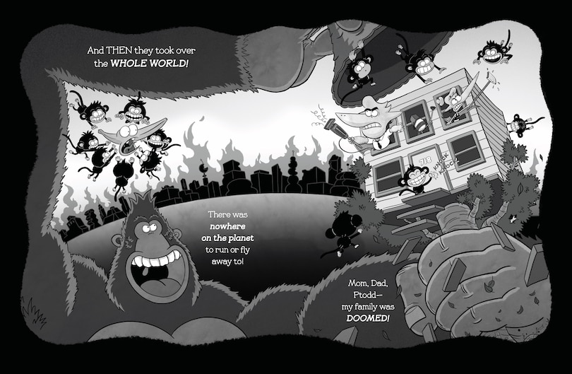 Sample content_We're All Gonna Die-nosaur!: Escape of the Apes