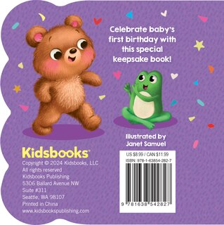 Back cover_What Fun, You're 1!