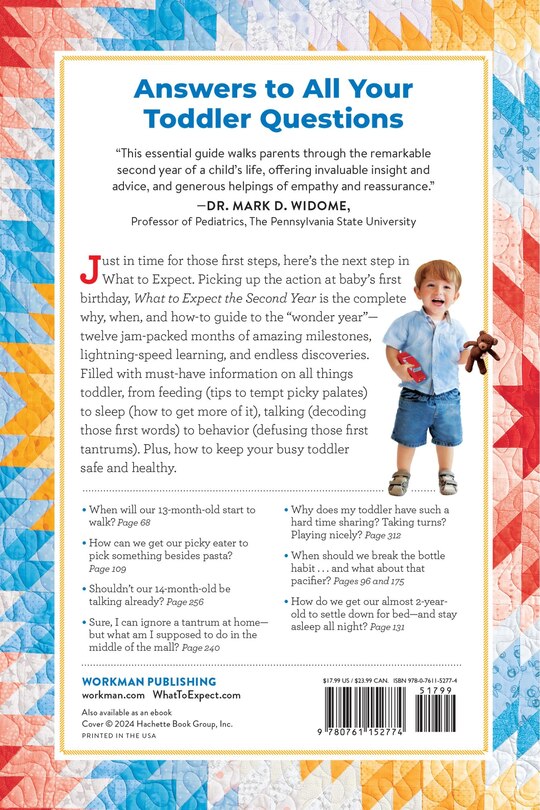 Back cover_What to Expect the Second Year