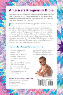 Couverture arrière_What to Expect When You're Expecting