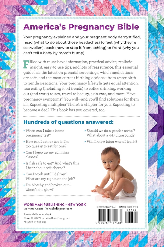 Couverture arrière_What to Expect When You're Expecting