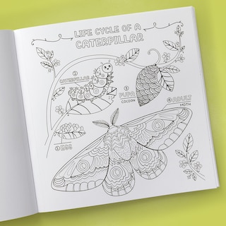 Sample content 3_What's Inside a Garden?: Science and Nature Coloring Book