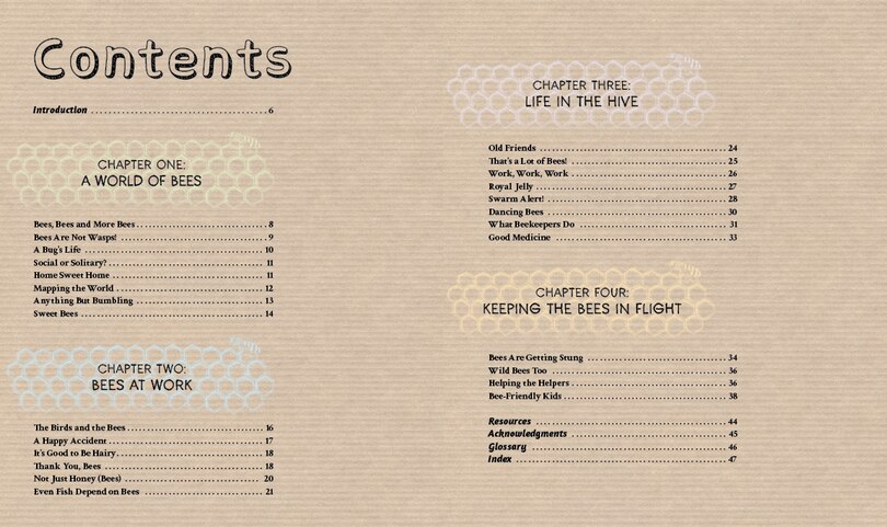 Table of contents_What's The Buzz?