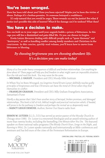 Back cover_When You've Been Wronged