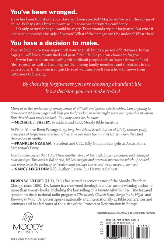 Back cover_When You've Been Wronged