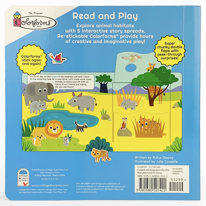 Couverture arri&egrave;re_Where Do I Live? (Colorforms)