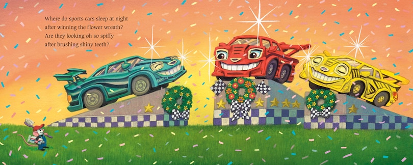 Sample content_Where Do Race Cars Sleep at Night?