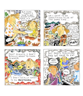 Aper&ccedil;u du contenu 3_Where There's Smoke, There's Dinner: Confessions of a Cartoonist Cook